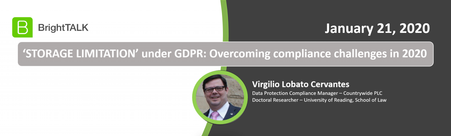 Data Security And Privacy – Virgilio Lobato Cervantes, ECPC-B DPO, CIPP ...